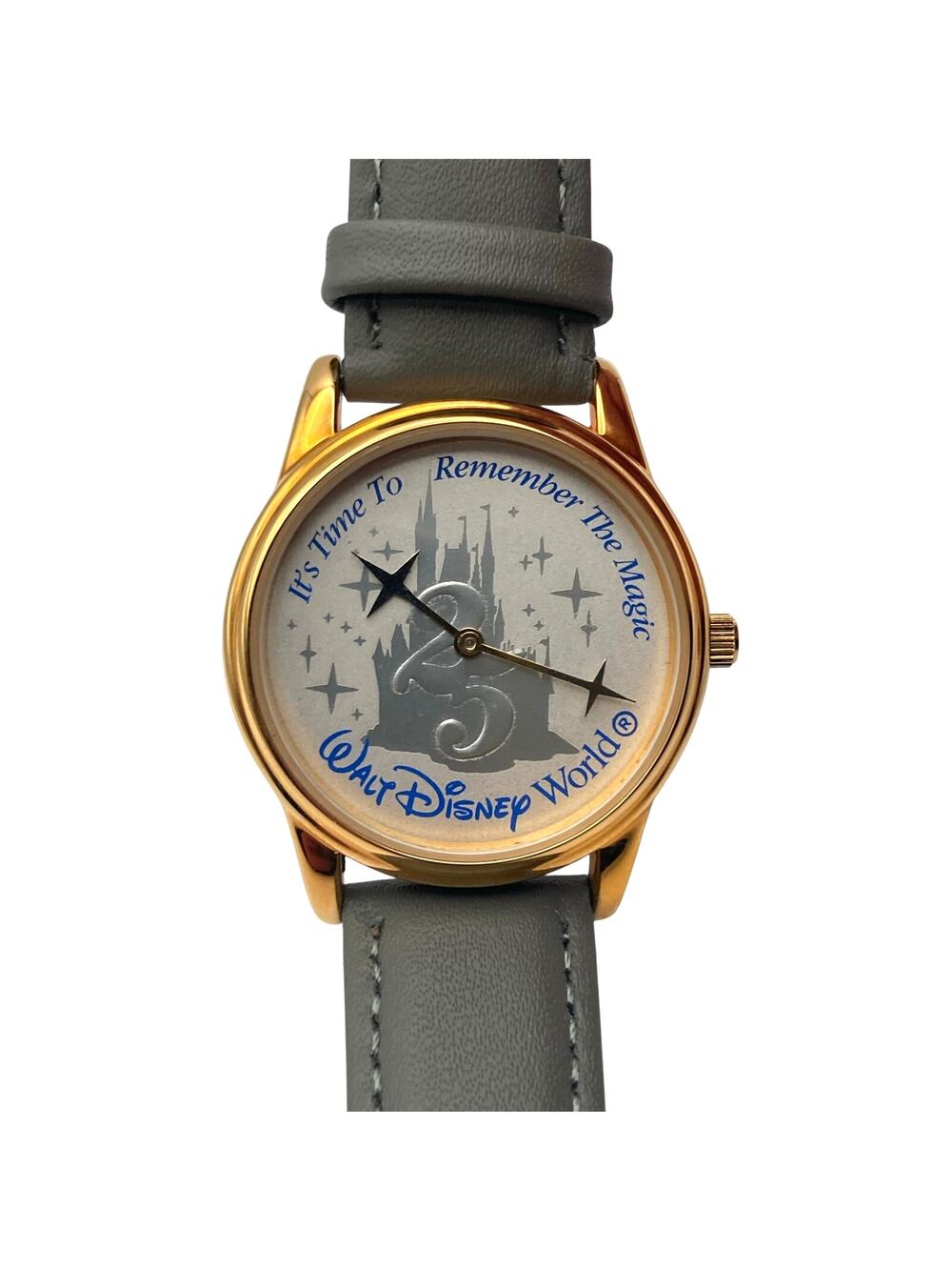 VTG Disney World 25th Anniversary Women's Watch 35mm-New Band -New Battery